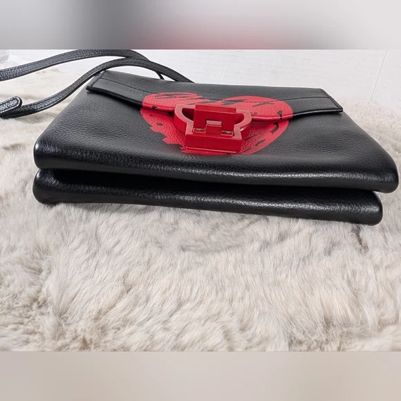 Coccinelle Loving Valentine Heart Crossbody Handbag - Picture 10 of 10